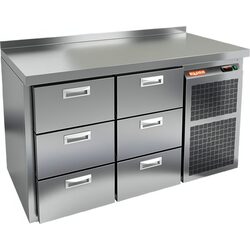 СТОЛ С ОХЛАЖД.ШКАФОМ HICOLD GN 33 BR2 TN