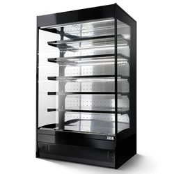 ГОРКА ХОЛОДИЛЬНАЯ ISA GALAXY OPEN RV TN H205 L125 INOX, 6 ПОЛОК