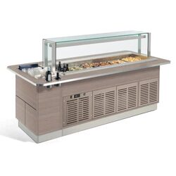 СТОЛ ШВЕД.ОХЛАЖД.ОСТРОВ. ENOFRIGO FAST GOURMET SERVITO RF 1000 ЦВЕТ 608