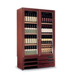 ШКАФ ВИННЫЙ ДЕРЕВ. TECFRIGO ENOPRESTIGE 601 2TV СВЕТЛ.ОРЕХ + ЗАМОК