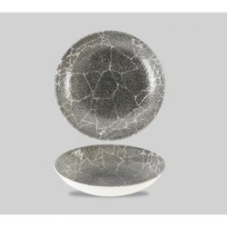 Тарелка глубокая 18,2см 0,426л, без борта, цвет Kintsugi Reverse,  KRBKEVB71