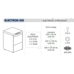 МАШИНА ПОСУДОМОЕЧНАЯ DIHR ELECTRON 400