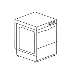 МАШИНА СТАКАНОМОЕЧНАЯ DIHR GS 40 LS+DDE