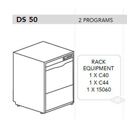 МАШИНА ПОСУДОМОЕЧНАЯ DIHR DS 50+DDE+XP+PS