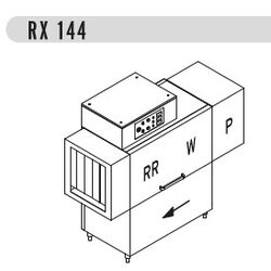 МАШИНА ПОСУДОМОЕЧНАЯ DIHR RX 144 SX+XP+DR69