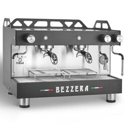 КОФЕМАШИНА ПОЛУАВТОМАТ BEZZERA MODA PM 2GR ЧЕРНАЯ МАТОВАЯ+ЭКОНОМАЙЗ+ПОДСВЕТ МУЛЬТИФАЗНАЯ