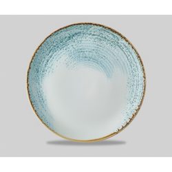 Тарелка мелкая 28,8см, без борта, цвет Aquamarine, Studio Prints Homespun Accents  HAAMEV111