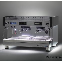 КОФЕМАШИНА АВТОМАТ ROBUSTEZZA AL2E/ ЧЕРНАЯ ВЫСОКАЯ ГРУППА МУЛЬТИФАЗНАЯ