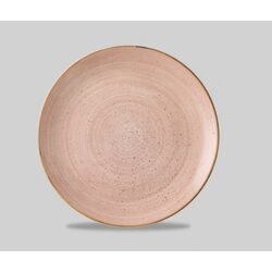 Тарелка мелкая 26см, без борта, Stonecast, цвет Terracotta SRTEEV101