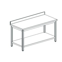 СТОЛ ПРОИЗВОДСТВЕННЫЙ APACH CHEF LINE LWT616SHU