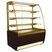 Витрина холодильная Полюс K70 VH 1,3-1 LIGHT Chocolate  Паттерн (0105 Венге)