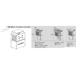 МАШИНА ПОСУДОМОЕЧНАЯ DIHR RX 101 E SX+DR24+DDE+LC73+HR5