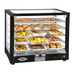 ВИТРИНА ТЕПЛОВАЯ ROLLER GRILL WD 780 D ЧЕРНАЯ