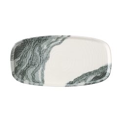 Блюдо овальное 30x15,4см h2cм цвет Tide Black TDBKWO291