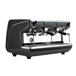 КОФЕМАШИНА APPIA LIFE 2GR V/ ЧЕРНЫЙ+ЭКОНОМАЙЗЕР+ВЫСОКАЯ ГРУППА 1Ф 167625