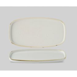 Блюдо  CHEFS 30х15,4см, с бортом, Stonecast, цвет Barley White SWHSWO291