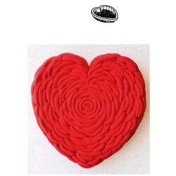 Форма силиконовая PAVOCAKE 3D "Je Taime" 185x185xh 50 mm, 1000 ml, силикон KE086S