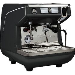 КОФЕМАШИНА APPIA LIFE 1GR S/ ЧЕРНЫЙ+ВЫСОКАЯ ГРУППА 1Ф 167514