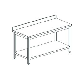 СТОЛ ПРОИЗВОДСТВЕННЫЙ APACH CHEF LINE LWT713SHU