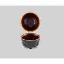 Соусник 0,06л d6,9см h4см, без борта, Nourish, цвет Tokyo Black RBBKKO2 1