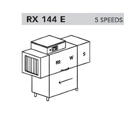 МАШИНА ПОСУДОМОЕЧНАЯ DIHR RX 144 E DX+DDE+HR10+DR69/ДЕЛЕНИЕ 3 ЧАСТИ