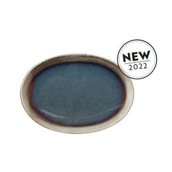Блюдо овальное 36,5*26 см BLOOM BLUE AND BROWN BM020368088