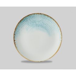 Тарелка мелкая 16,5см, без борта, цвет Aquamarine, Studio Prints Homespun Accents HAAMEVP61