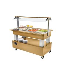 САЛАТ-БАР ROLLER GRILL SB 40 F СВЕТЛЫЙ ДУБ