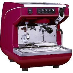 КОФЕМАШИНА APPIA LIFE 1GR V/ КРАСНЫЙ+ВЫСОКАЯ ГРУППА 1Ф 167518