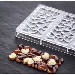 Форма д/шок. "Chocolate Bar EROS" 154х77мм h11мм, 100гр, 3 ячейки, п/к PC5028FR