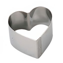 Форма кондитерская "Сердце" d 14см h 4см, нерж.сталь 3077.14