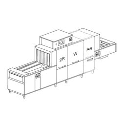 МАШИНА ПОСУДОМОЕЧНАЯ DIHR QX 246 SX+DDE+DRF69+HRF10/3 ЧАСТИ