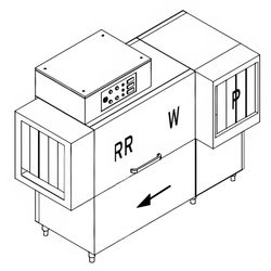 МАШИНА ПОСУДОМОЕЧНАЯ DIHR RX 184 LC SX+DDE+HR10+DR69