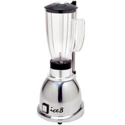 БЛЕНДЕР MACAP B100 (C13) ХРОМ ПЛАСТИКОВЫЙ СТАКАН