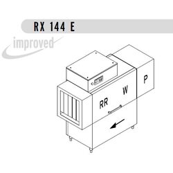 МАШИНА ПОСУДОМОЕЧНАЯ DIHR RX 144 DX+HR10+DR64