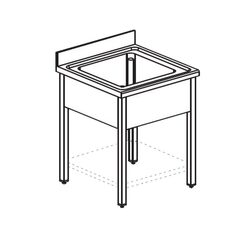 ВАННА МОЕЧНАЯ APACH CHEF LINE LS117-65