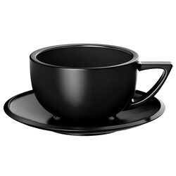 Кофейная пара Sawada 280 мл C5083B, черная