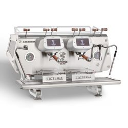 КОФЕМАШИНА АВТОМАТ BEZZERA VICTORIA PID 2 ГРУППЫ БЕЛАЯ МУЛЬТИФАЗНАЯ