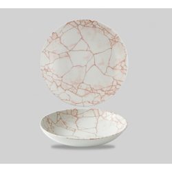 Тарелка глубокая 24,8см 1,13л, без борта, цвет Kintsugi Coral, KTAMEVB91