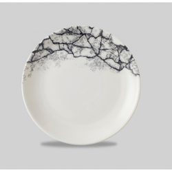 Тарелка мелкая 16,5см, без борта, цвет Kintsugi Quartz Black KAQBEVP61