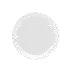 Тарелка мелкая WHITE 21см Oxford 128943, EK03-4207