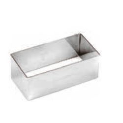 Набор резаков "Прямоугольник" 1шт, 12x6x4,5см, нерж.сталь 47426-07