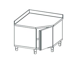 СТОЛ УГЛОВОЙ ЗАКРЫТЫЙ APACH CHEF LINE LWT711SH2HDU