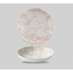 Тарелка глубокая 18,2см 0,426л, без борта, цвет Kintsugi Coral, KTAMEVB71