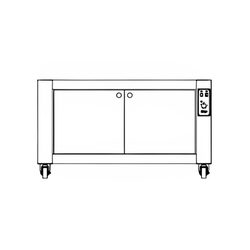 ШКАФ РАССТОЕЧНЫЙ ZANOLLI T POLIS 4/CL 3MC