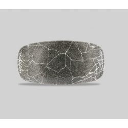 Блюдо прямоугольное CHEFS 35,5х18,9см, без борта, цвет Kintsugi Reverse, KRBKXO141