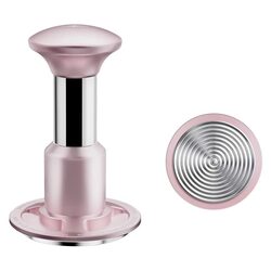 Темпер Knight Impact 58.35 мм , рифленое основание T6733P, розовый