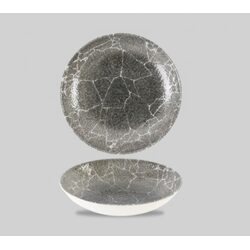 Тарелка глубокая 24,8см 1,13л, без борта, цвет Kintsugi Reverse, KRBKEVB91
