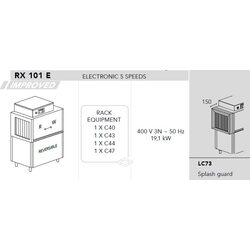 МАШИНА ПОСУДОМОЕЧНАЯ DIHR RX 101 E SX+DDE+2LC73