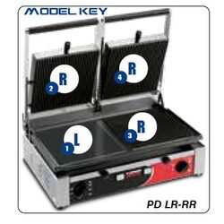ГРИЛЬ КОНТАКТНЫЙ SIRMAN PD LR-LR TIMER
